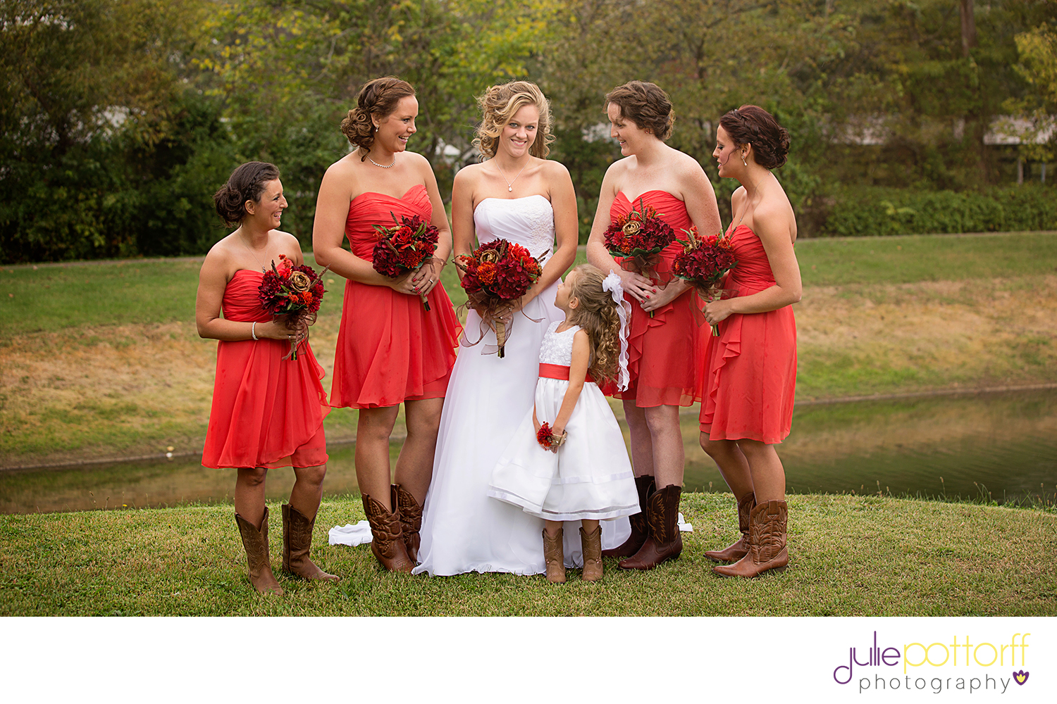 bridal party pics